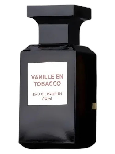 Frasco del perfume Fragrance World Vanille en Tobacco