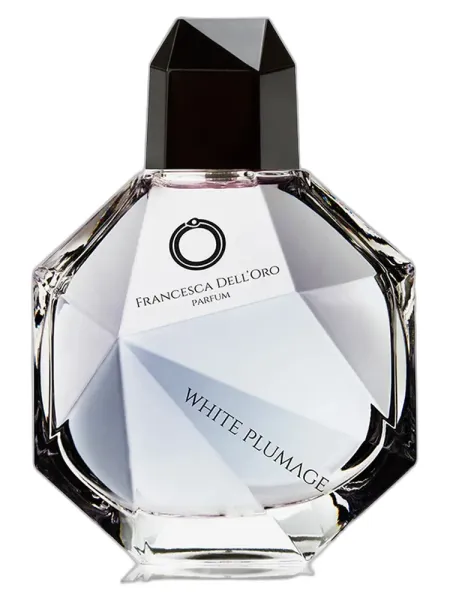 Frasco del perfume Francesca dell'Oro White Plumage
