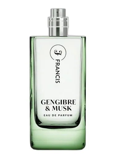 Frasco del perfume Francis Gengibre e Musk
