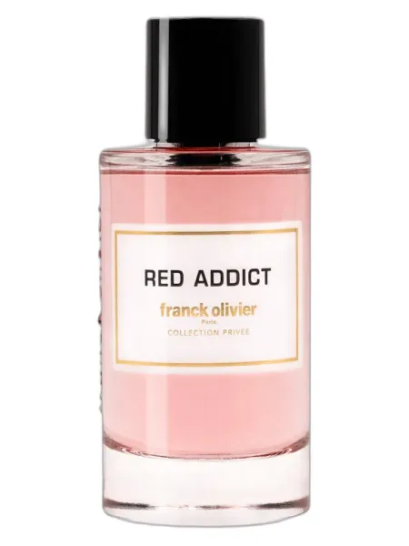 Frasco del perfume Franck Olivier Red Addict unisex
