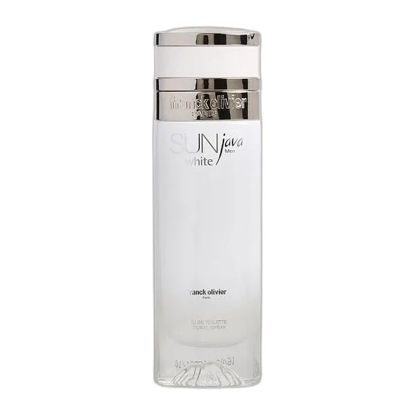 Frasco del perfume Franck Olivier Sun Java White Eau de Toilette