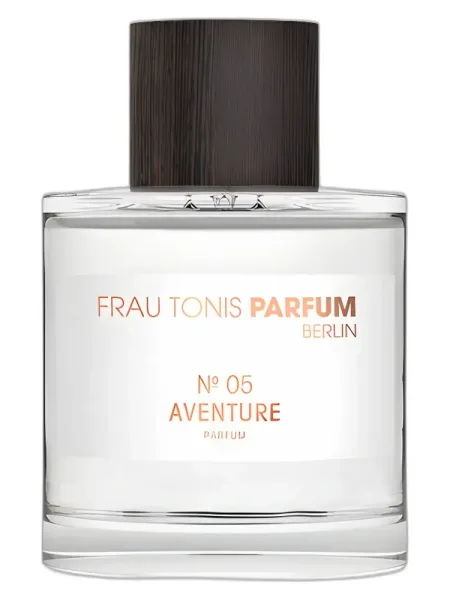 Frasco del perfume Frau Tonis Parfum No 05 Aventure Parfum unisex Eau de Parfum