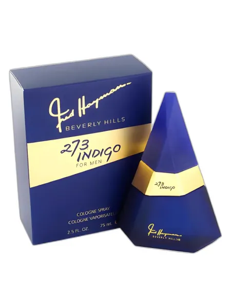 Frasco del perfume Fred Hayman 273 Indigo for Men Eau de Cologne