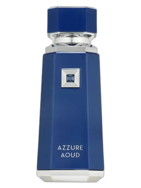 Frasco del perfume French Avenue Azzure Oud Fragrance World Eau de Parfum