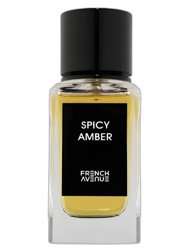 Frasco del perfume French Avenue Spicy Amber