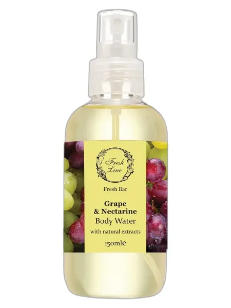 Frasco del perfume Fresh Line Grape & Nectarine unisex