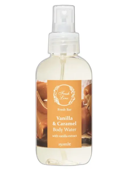 Frasco del perfume Fresh Line Vanilla & Caramel unisex