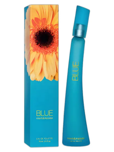 Frasco del perfume Fruits & Passion Blue