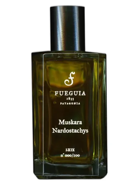 Frasco del perfume Fueguia 1833 Muskara Nardostachys unisex