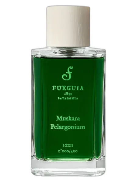 Frasco del perfume Fueguia 1833 Muskara Pelargonium unisex