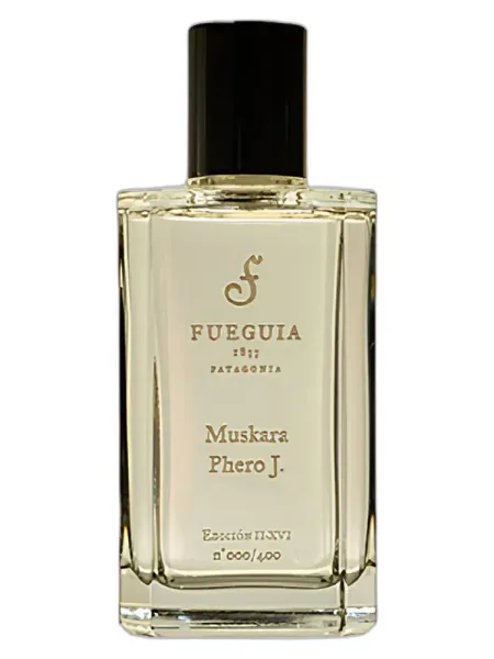Frasco del perfume Fueguia 1833 Muskara Phero J unisex Eau de Parfum