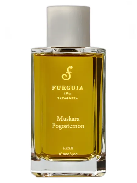 Frasco del perfume Fueguia 1833 Muskara Pogostemon unisex
