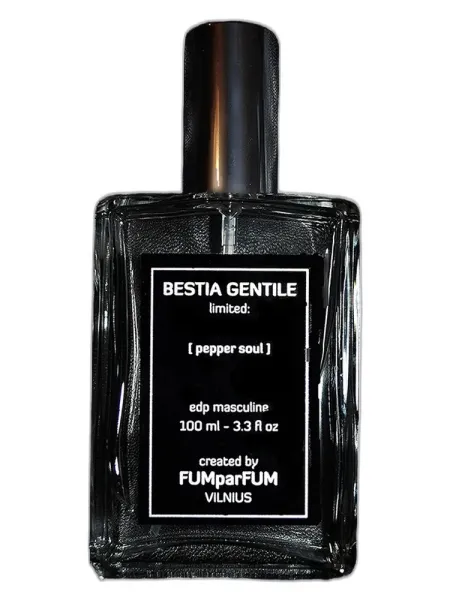 Frasco del perfume FUMparFUM BESTIA GENTILE: pepper soul Eau de Parfum
