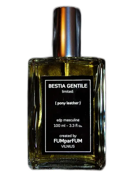 Frasco del perfume FUMparFUM BESTIA GENTILE: pony leather Eau de Parfum