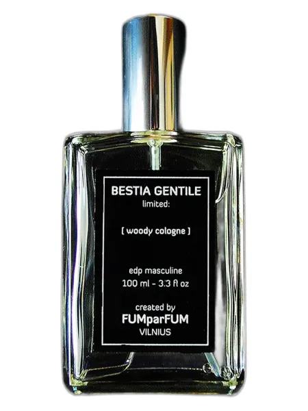Frasco del perfume FUMparFUM BESTIA GENTILE: woody cologne Eau de Parfum