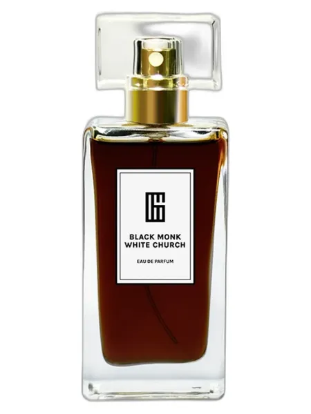 Frasco del perfume G Parfums Black Monk White Church unisex Eau de Parfum