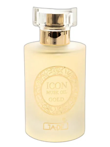 Frasco del perfume Ga-De Icon Musk Oil Gold
