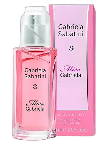 Frasco del perfume Gabriela Sabatini Miss Gabriela