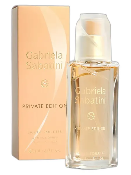 Frasco del perfume Gabriela Sabatini Private Edition