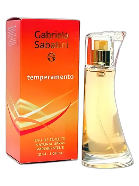 Frasco del perfume Gabriela Sabatini Temperamento Eau de Toilette