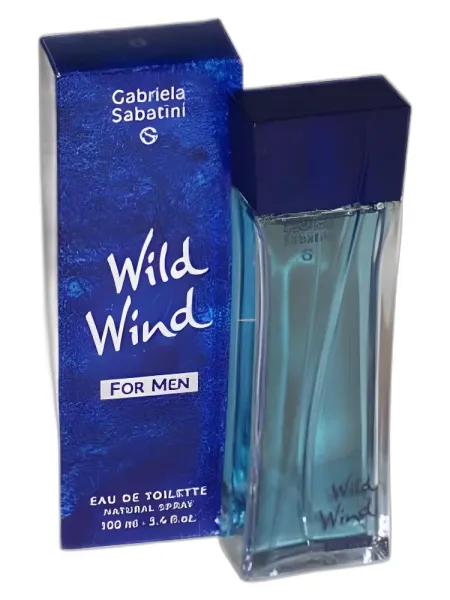 Frasco del perfume Gabriela Sabatini Wild Wind for Men Eau de Cologne