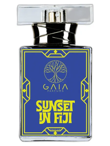 Frasco del perfume Gaia Parfums Sunset in Fiji unisex Eau de Parfum