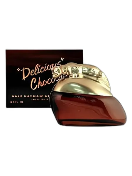 Frasco del perfume Gale Hayman Delicious Chocolate