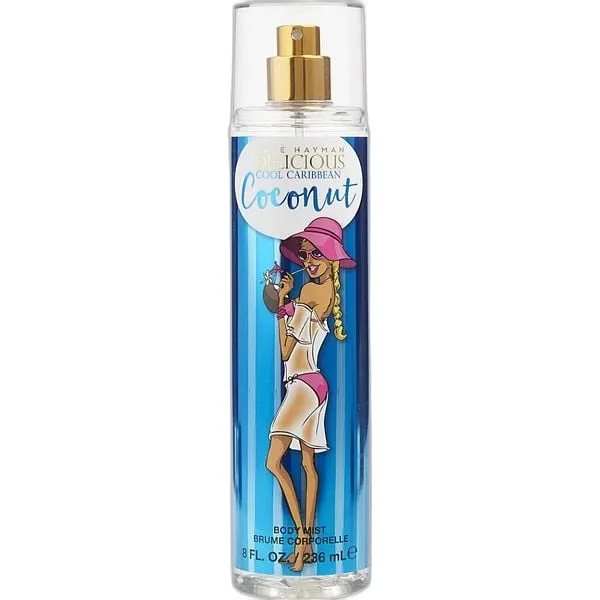 Frasco del perfume Gale Hayman Delicious Cool Caribbean Coconut