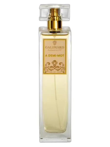Frasco del perfume Galimard A Demi-Mot
