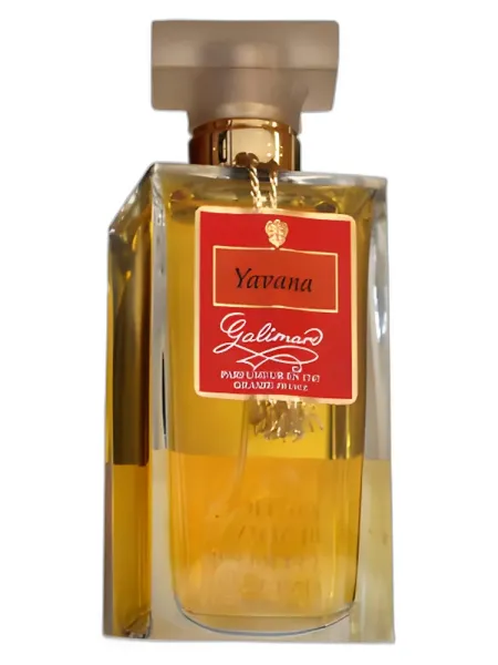 Frasco del perfume Galimard Yavana