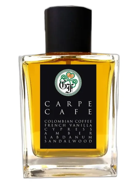 Frasco del perfume Gallagher Fragrances Carpe Cafe unisex