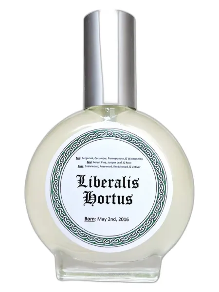 Frasco del perfume Gallagher Fragrances Liberalis Hortus unisex