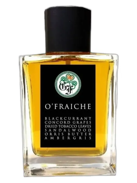 Frasco del perfume Gallagher Fragrances O'Fraiche unisex