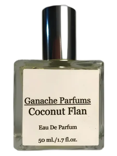 Frasco del perfume Ganache Parfums Coconut Flan unisex Eau de Parfum