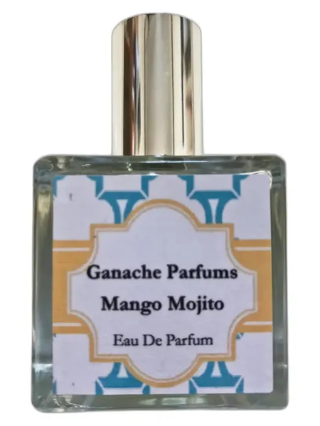 Frasco del perfume Ganache Parfums Mango Mojito unisex Eau de Parfum