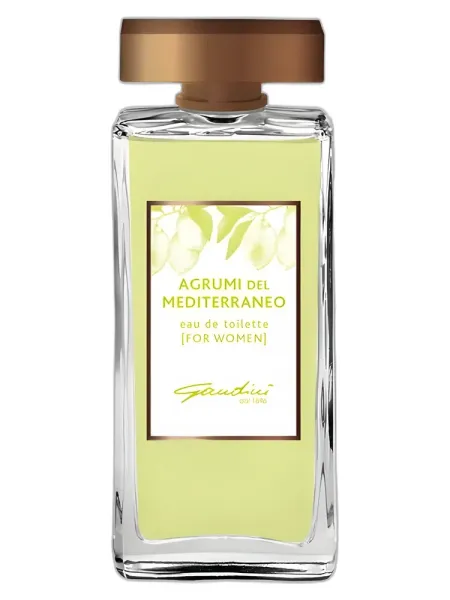 Frasco del perfume Gandini 1896 Agrumi del Mediterraneo Eau de Toilette