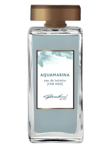 Frasco del perfume Gandini 1896 Aquamarina