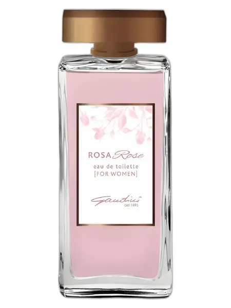 Frasco del perfume Gandini 1896 Rosa Eau de Cologne