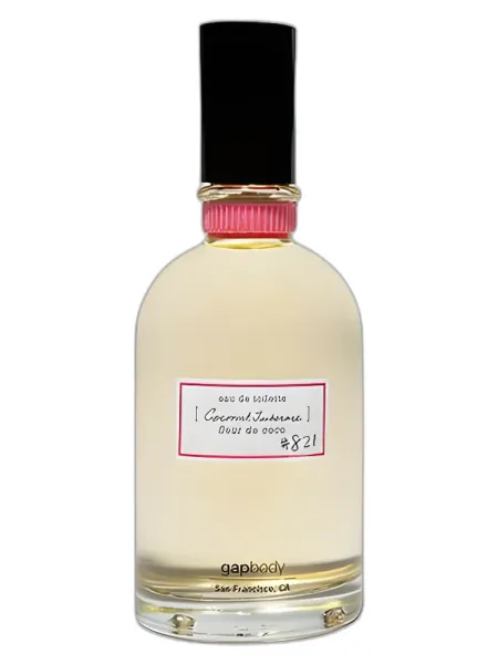 Frasco del perfume Gap Coconut Tuberose No. 821