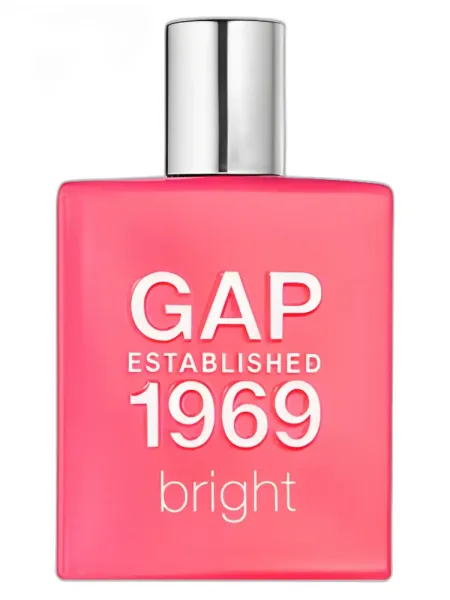 Frasco del perfume Gap Established 1969 Bright