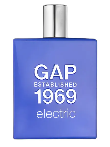 Frasco del perfume Gap Established 1969 Electric