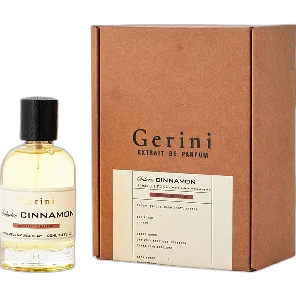 Frasco del perfume Gerini Seductive Cinnamon Extrait