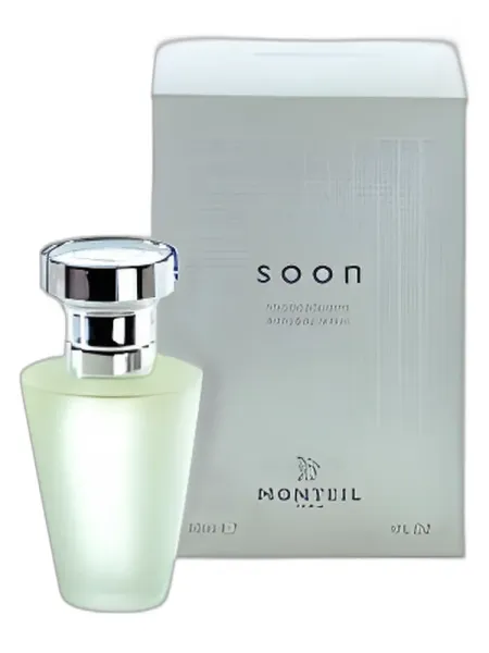 Frasco del perfume Germaine Monteil Soon