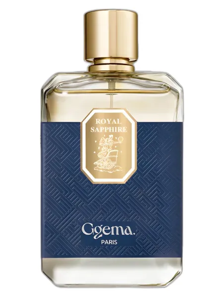 Frasco del perfume Ggema Royal Sapphire