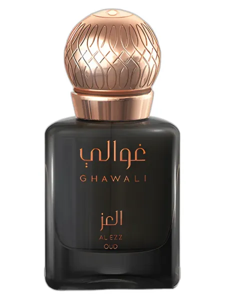 Frasco del perfume Ghawali Al Ezz Oud unisex Eau de Parfum
