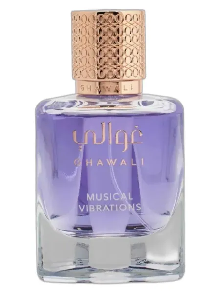 Frasco del perfume Ghawali Musical Vibrations unisex