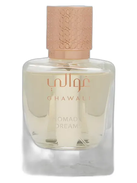Frasco del perfume Ghawali Nomadic Dreams unisex Eau de Parfum