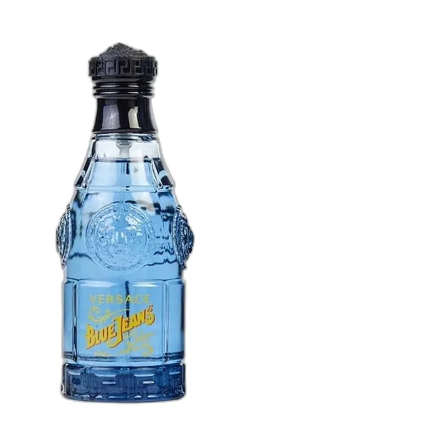 Frasco del perfume Gianni Versace Blue Jeans Eau de Toilette