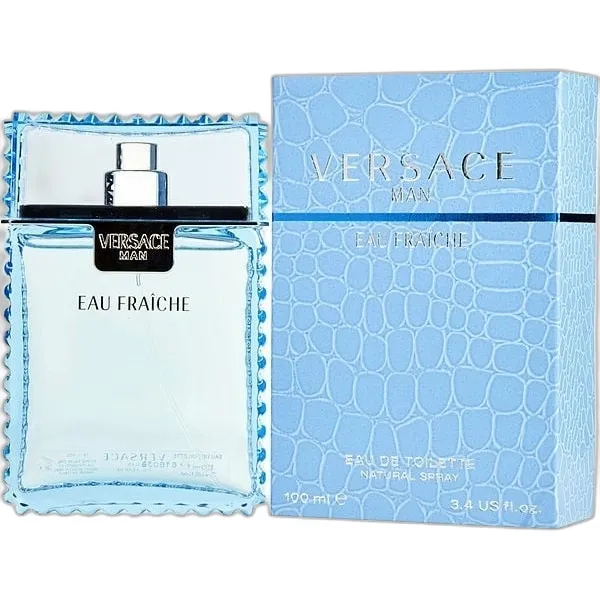 Frasco del perfume Gianni Versace Man Eau Fraiche Eau de Toilette