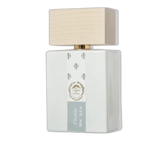 Frasco del perfume Giardini di Toscana Celeste
